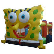 spongebob inflatable bounce house